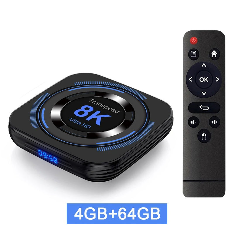 TV BOX TRANSPEED 8K ULTRA HD